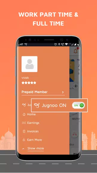 Jugnoo Drivers Ảnh chụp màn hình 0