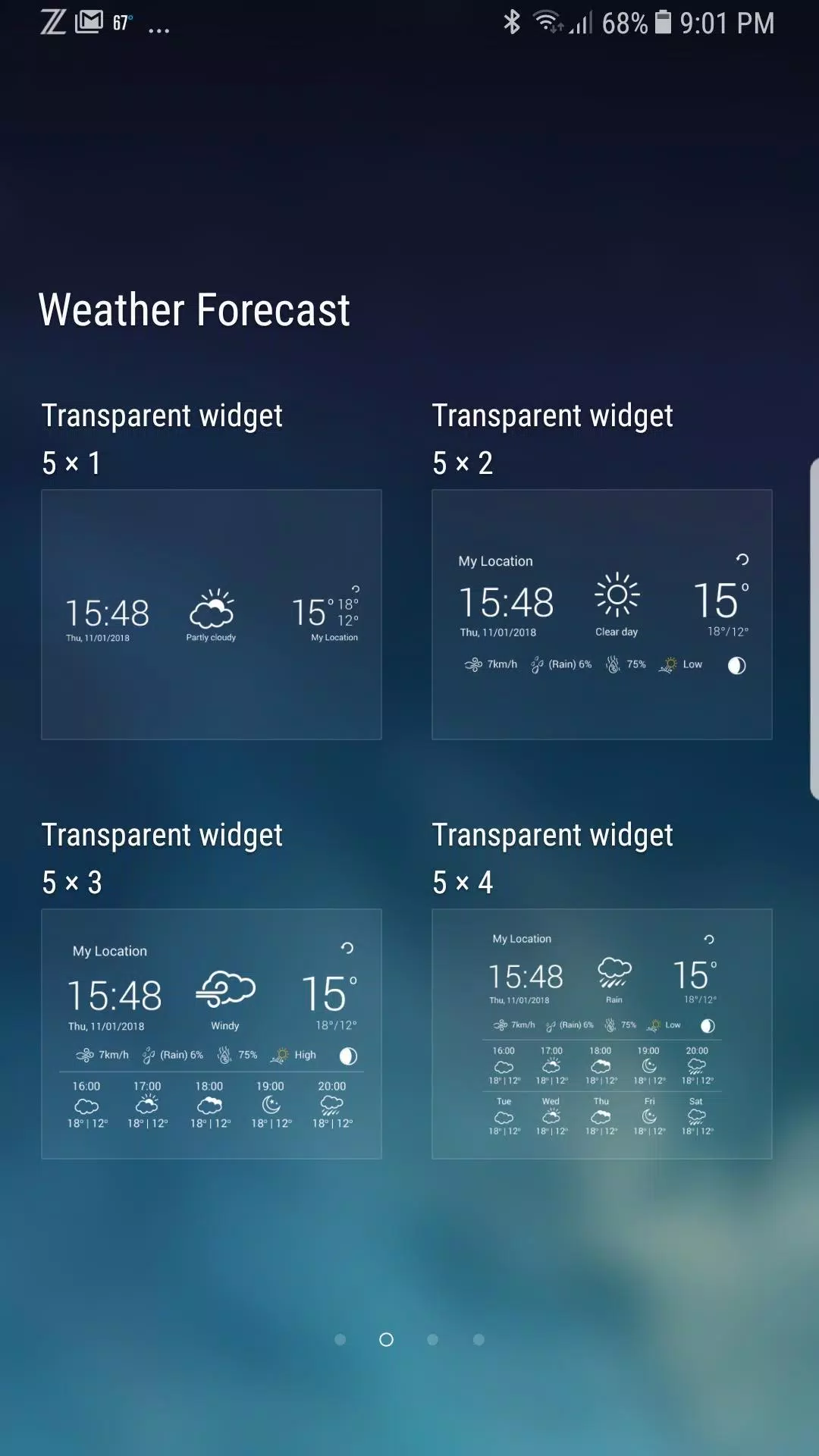 Weather Forecast Ekran Görüntüsü 2