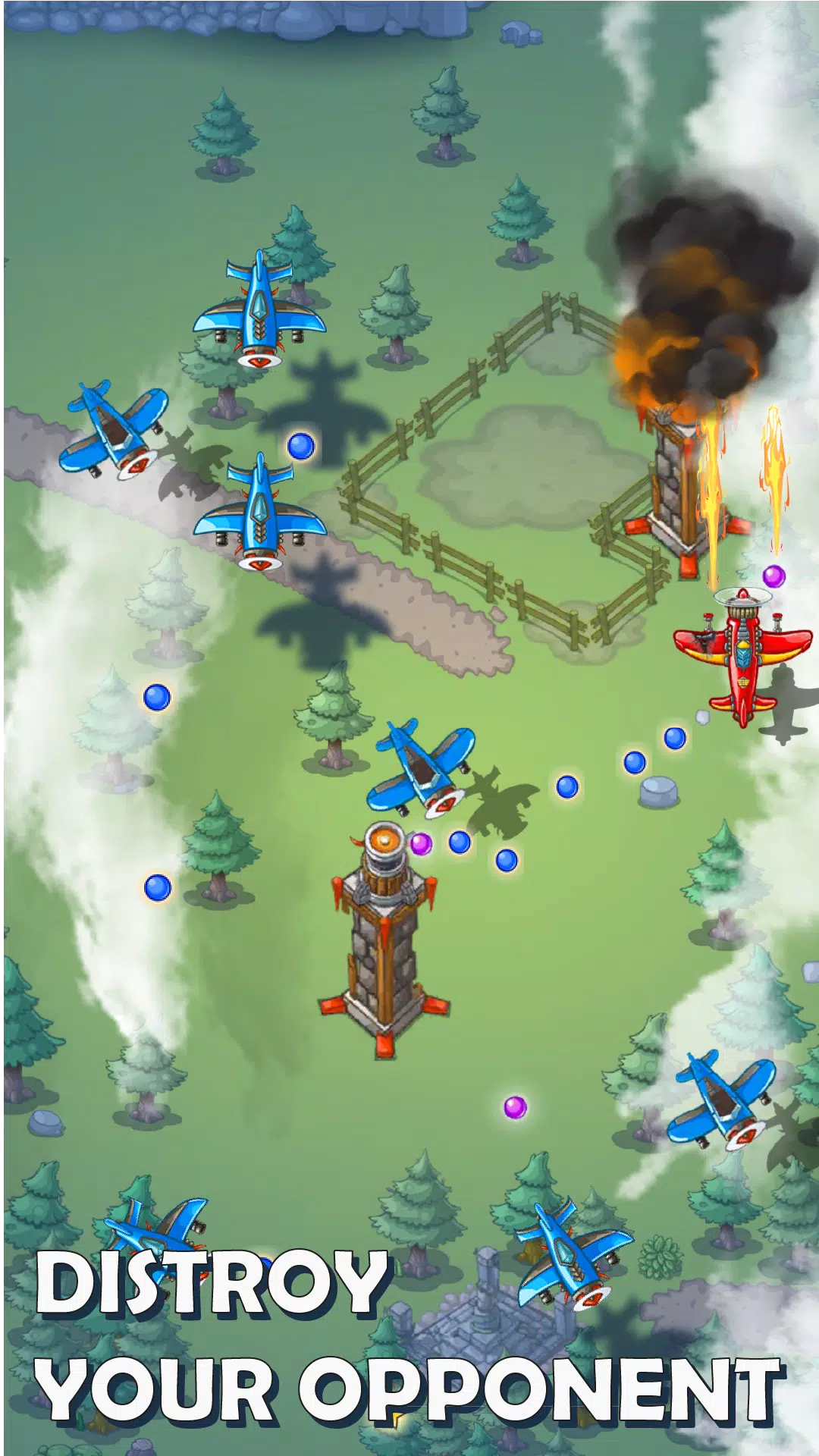 Airplane Strike Fighter Force Ảnh chụp màn hình 2