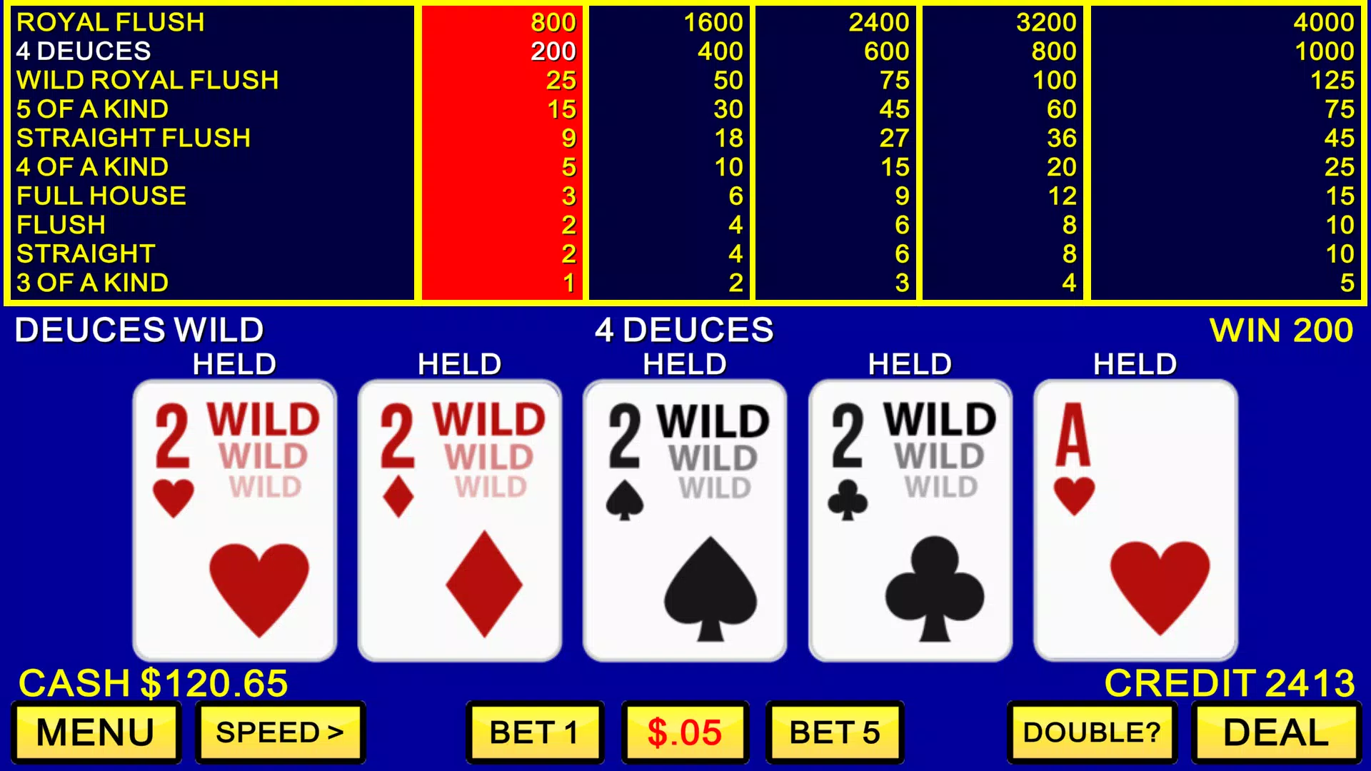 Video Poker Casino ဖန်သားပြင်ဓာတ်ပုံ 1