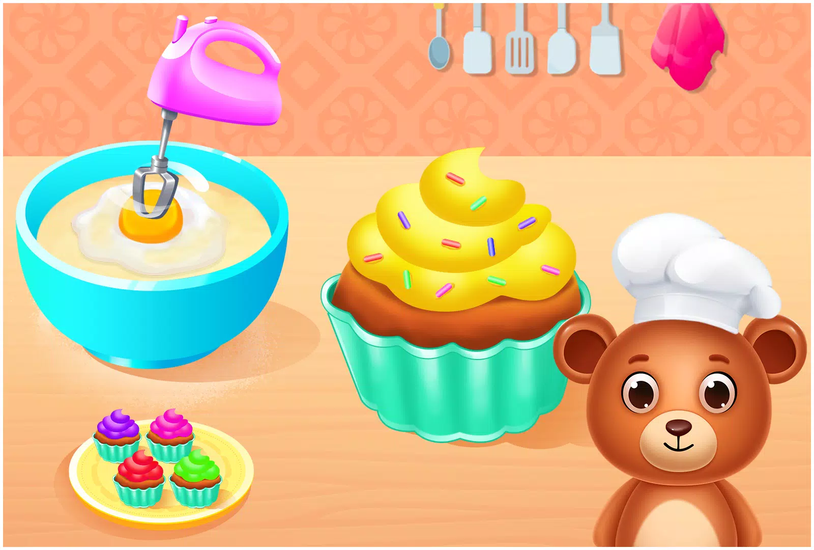 Animal Cafe Cooking Game Captura de tela 3