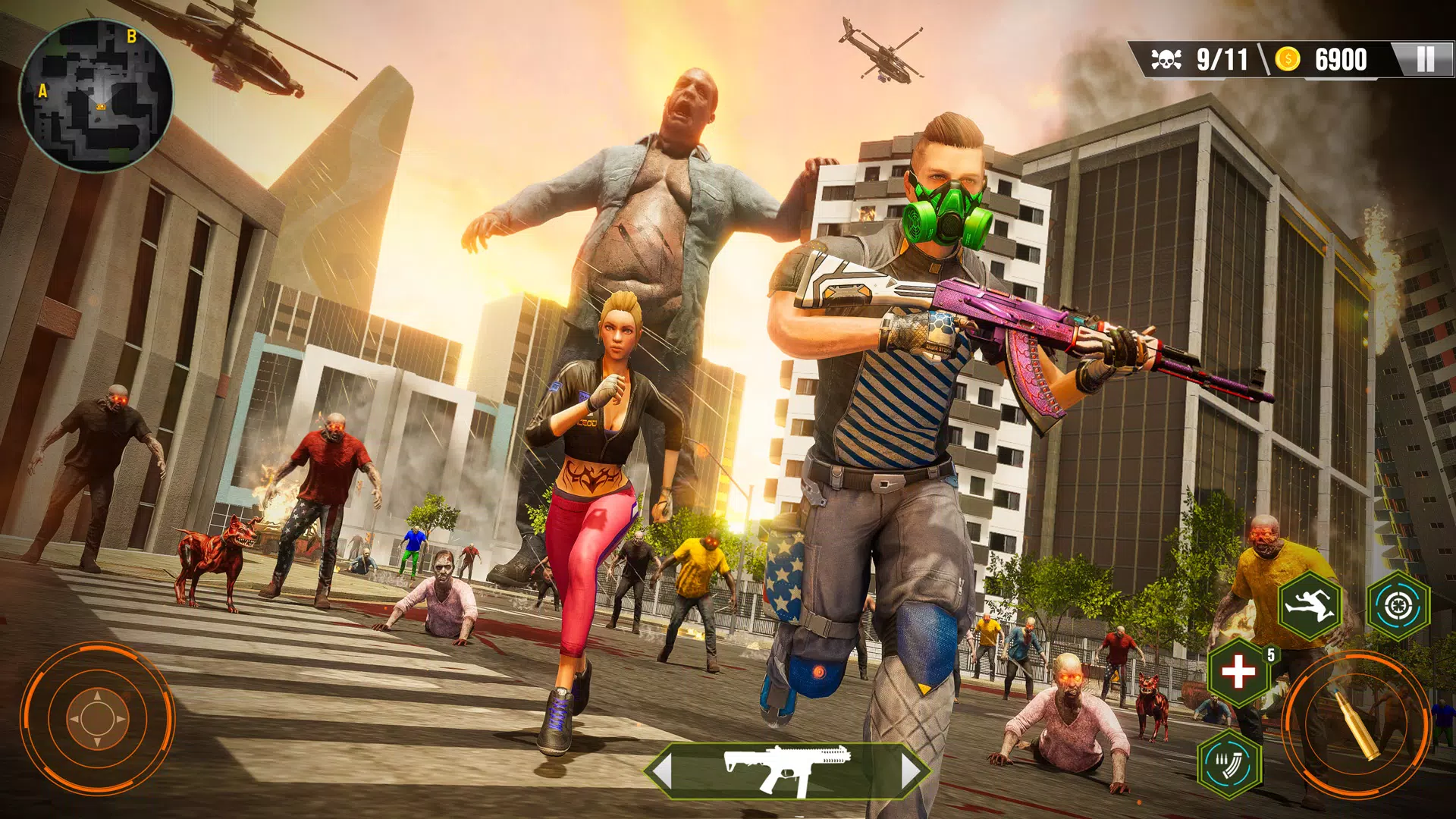 Dead Zombie Gun Shooter Games Ekran Görüntüsü 0