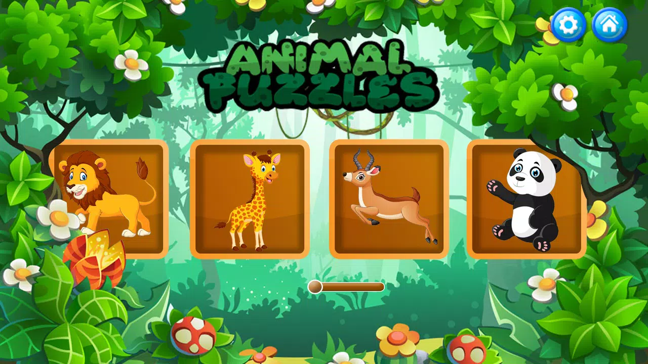 Kids Puzzles - Safari Puzzles Ekran Görüntüsü 0