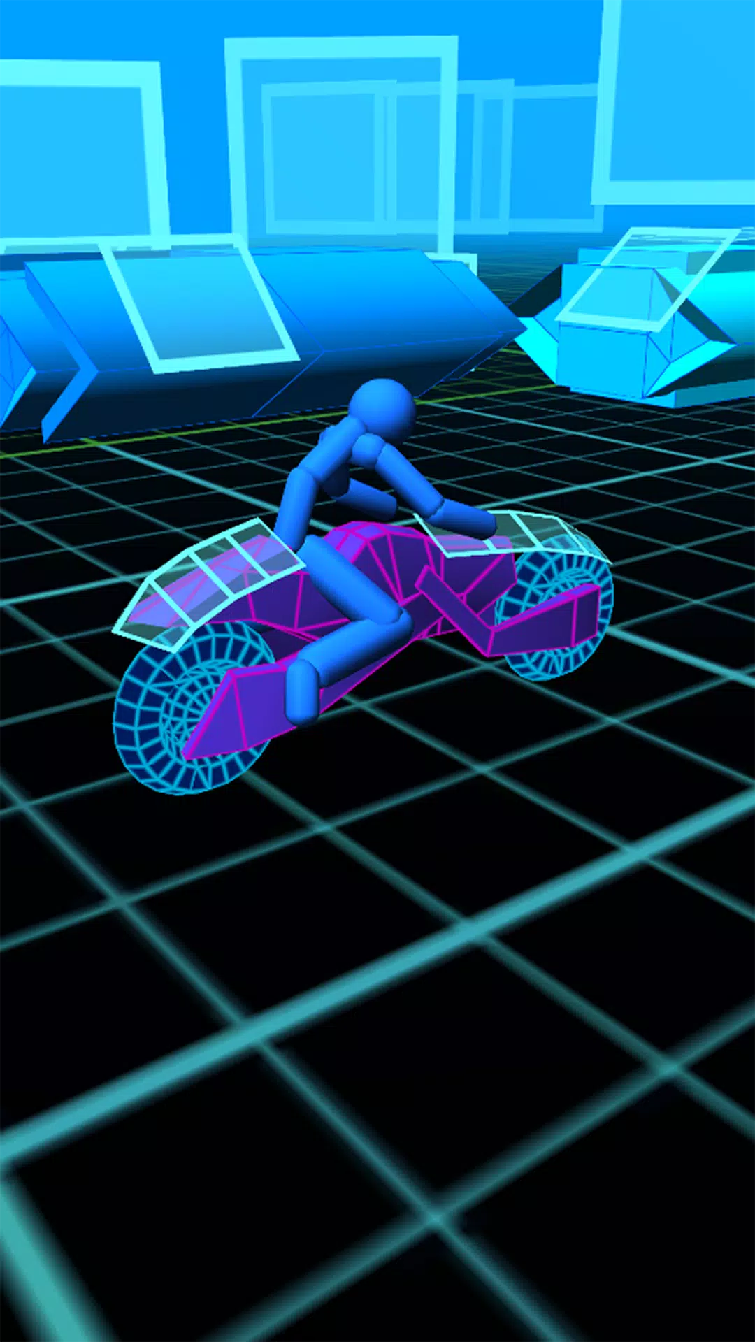 Stickman Neon Motorcycle Race Ảnh chụp màn hình 2