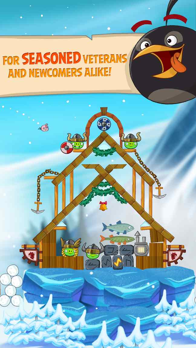 Angry Birds Seasons Capture d'écran 1
