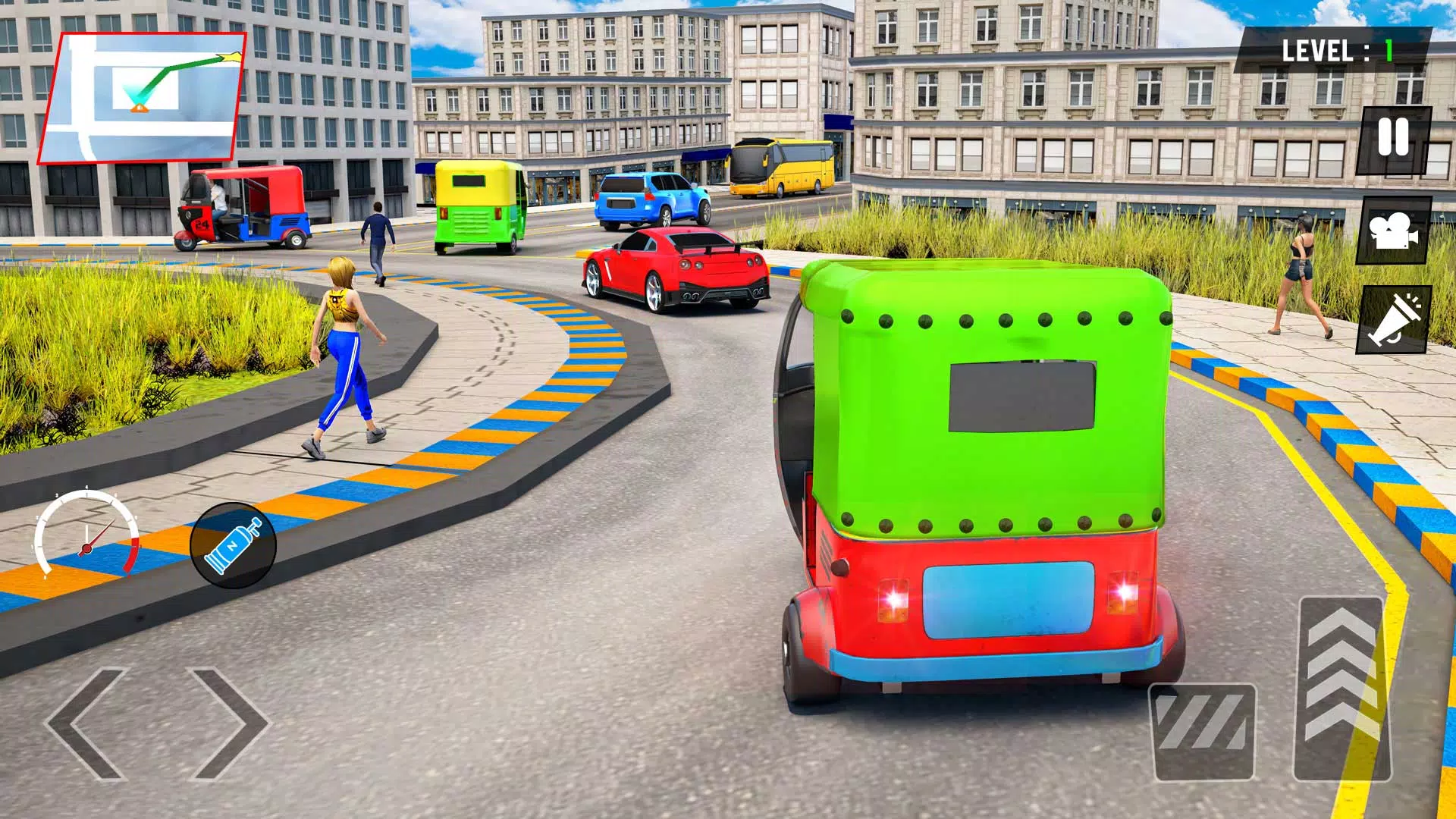 Tuk Tuk Rickshaw - Auto Game应用截图第1张