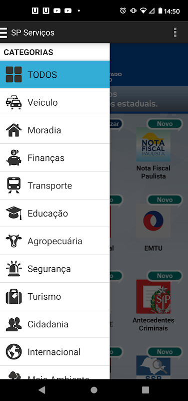 SP Serviços Captura de pantalla 1