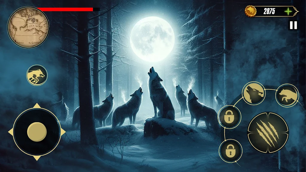 Wolf Quest: The Wolf Simulator 螢幕截圖 0