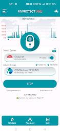 Myprotect Pro VPN 螢幕截圖 1