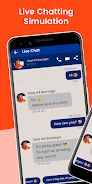 Vlad A4 Bumaga Fake Call Chat Schermafbeelding 3