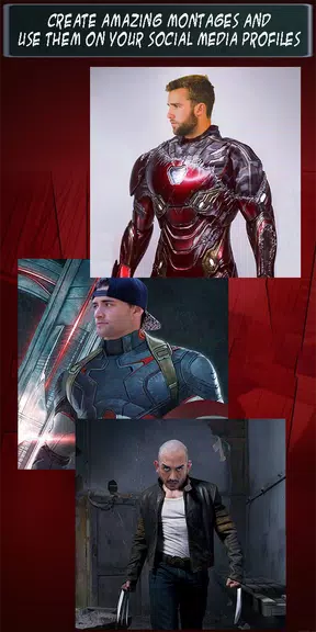 SuperHeroes Editor Ảnh chụp màn hình 3