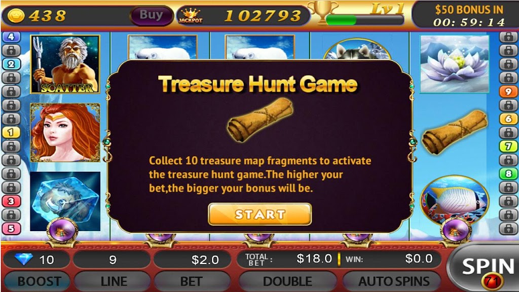 Slots Arctic:Free Slot Machine Captura de pantalla 1