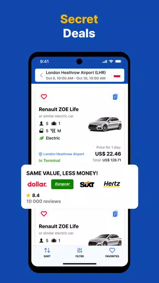 EconomyBookings Прокат авто Скриншот 3