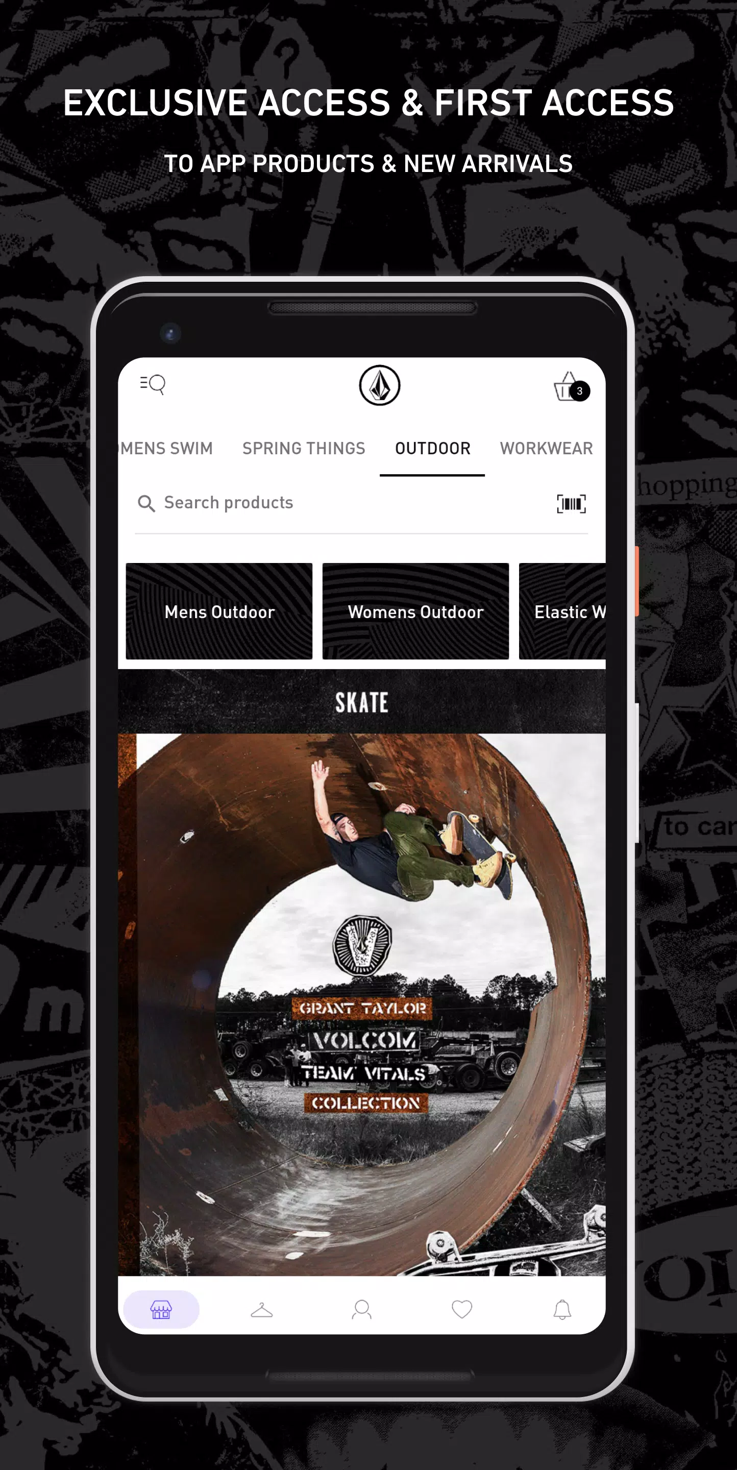 Volcom ဖန်သားပြင်ဓာတ်ပုံ 3
