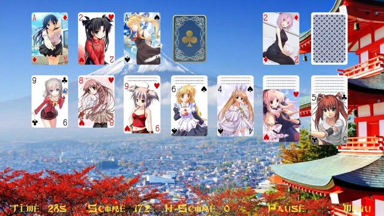 Miss Hentai Solitaire スクリーンショット 2