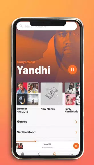 Musi Music Streaming Simple Overview Capture d'écran 1