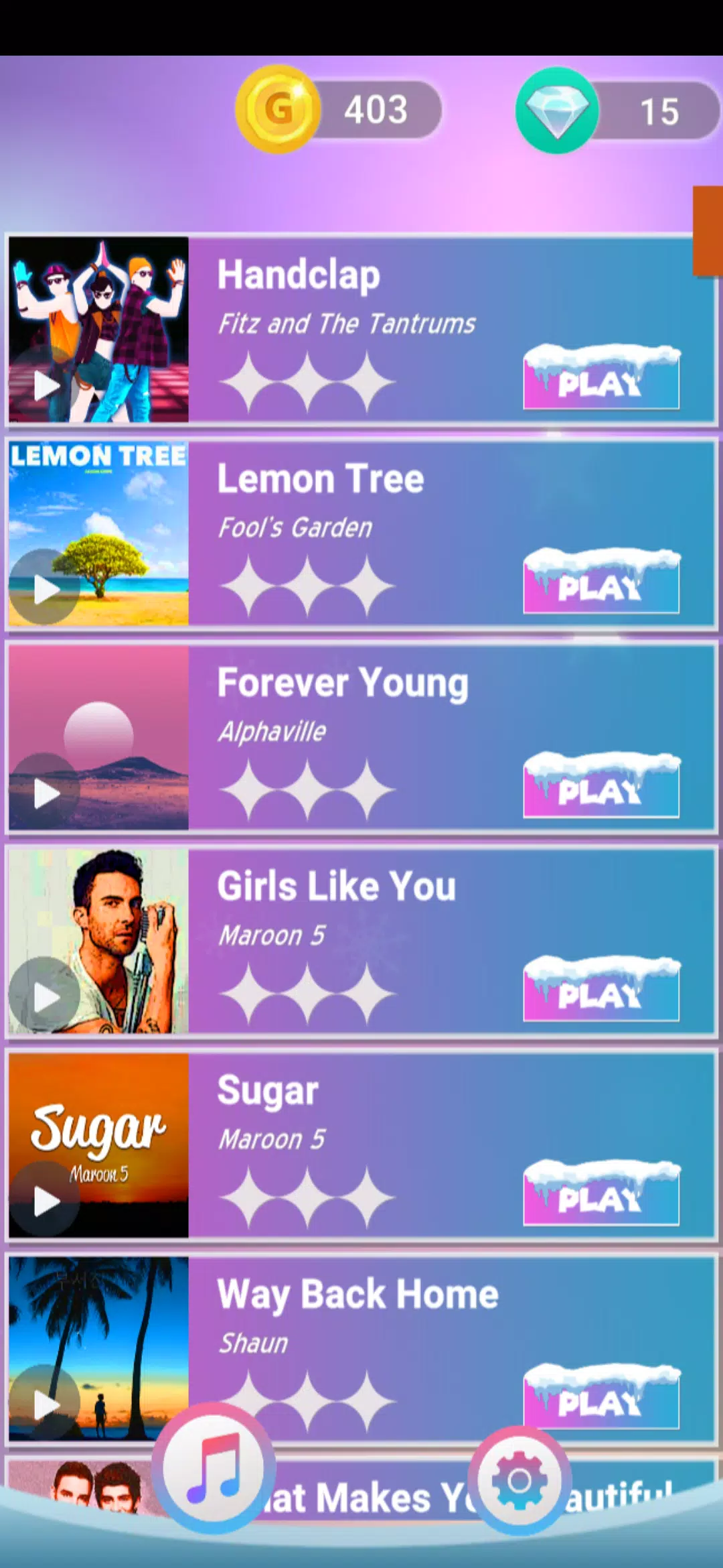 Music Vocal Piano Games Скриншот 1