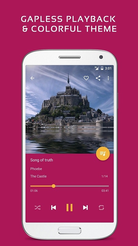 脈衝音樂播放器 - Pulsar Music Player 螢幕截圖 2