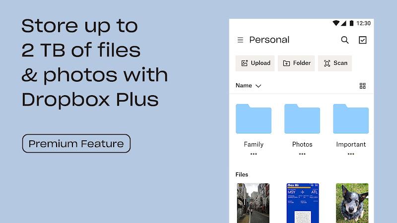 Dropbox: Cloud-Speicherplatz Скриншот 2