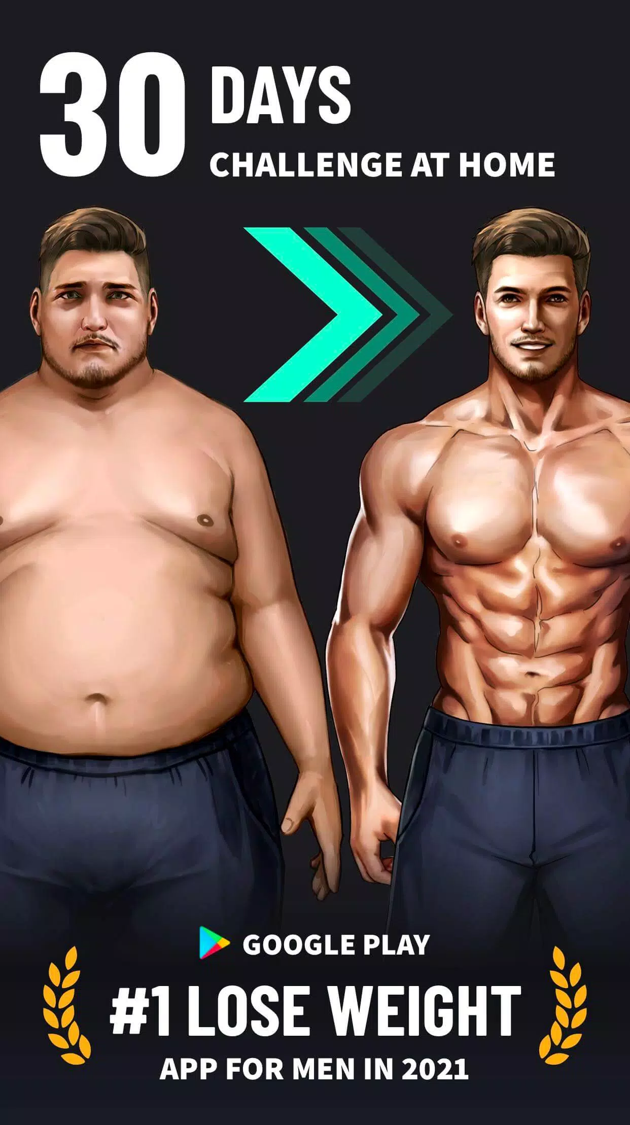 Lose Weight App for Men Ekran Görüntüsü 0