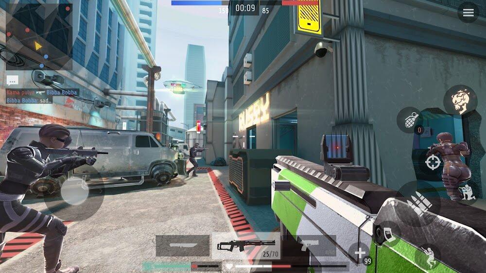 Battle Forces: shooting game Captura de pantalla 1