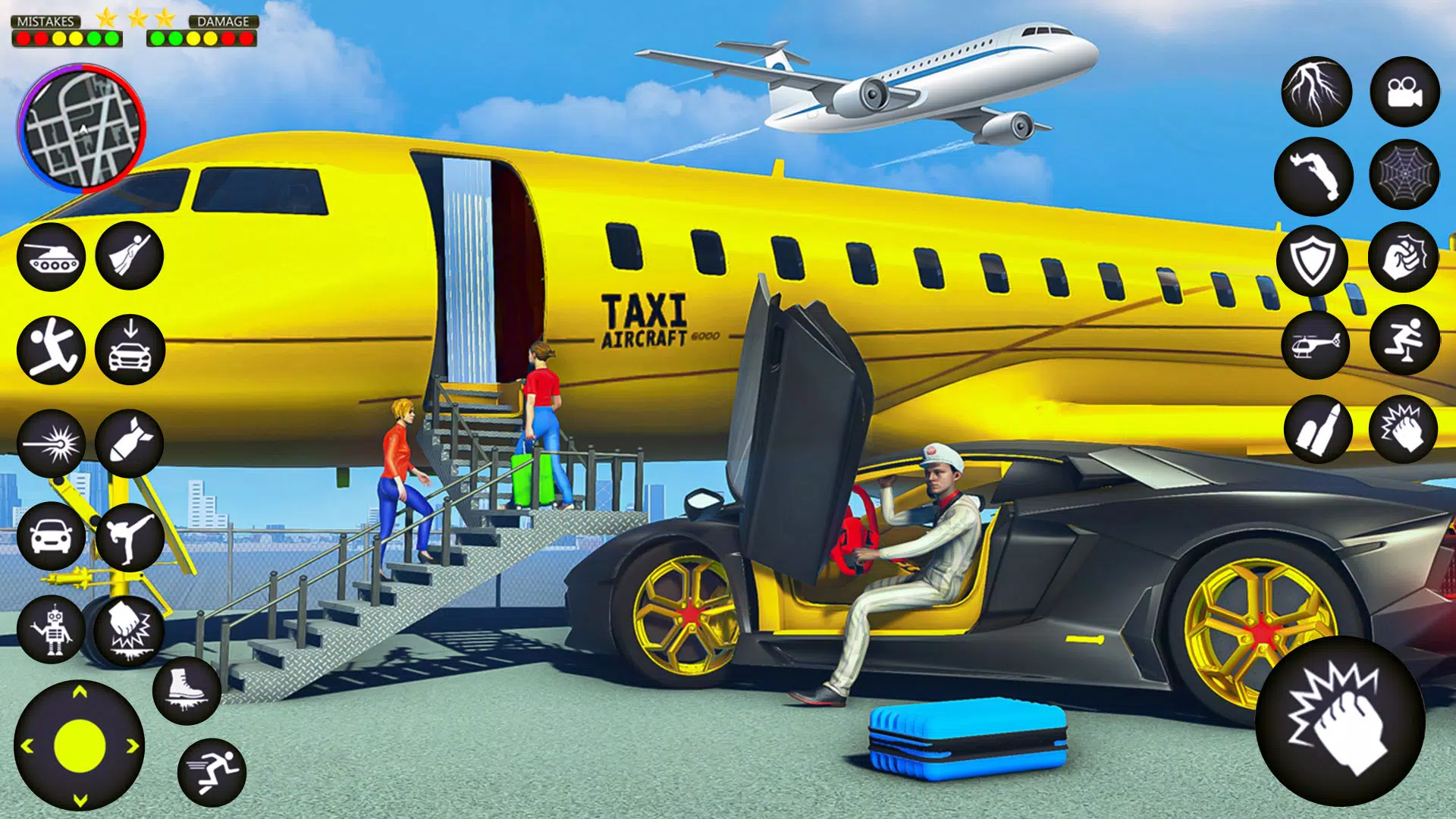 Taxi Driving: 3D Crazy Parking Скриншот 1
