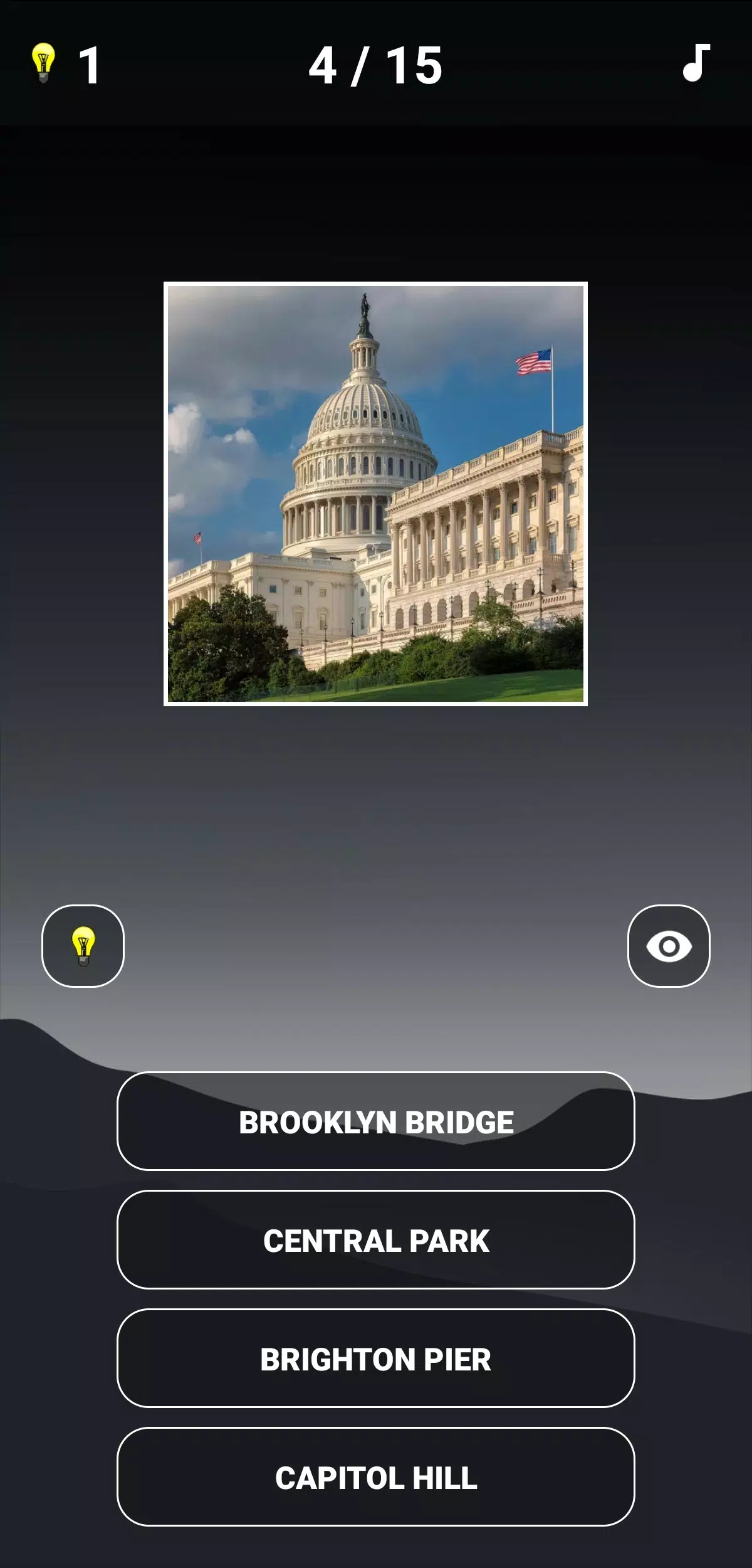 Landmarks Quiz Ekran Görüntüsü 3