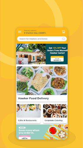 WhyQ Shiok Hawker Delivery 螢幕截圖 0