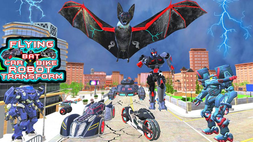 Bat Robot Fighting Game Ảnh chụp màn hình 3