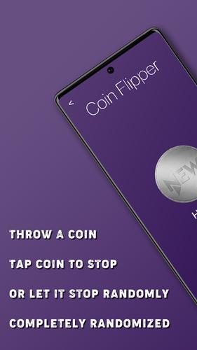 Dice Thrower & Coin Flipper Ekran Görüntüsü 1