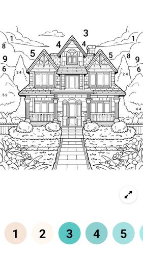 Coloring Book-lake colouring Ekran Görüntüsü 0