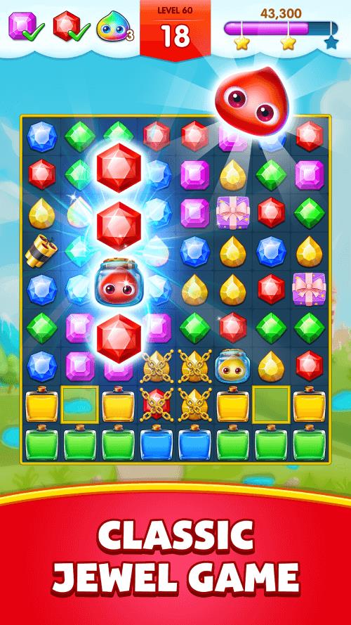 宝石伝説(Jewel Legend) - 定番マッチ3パズル スクリーンショット 0