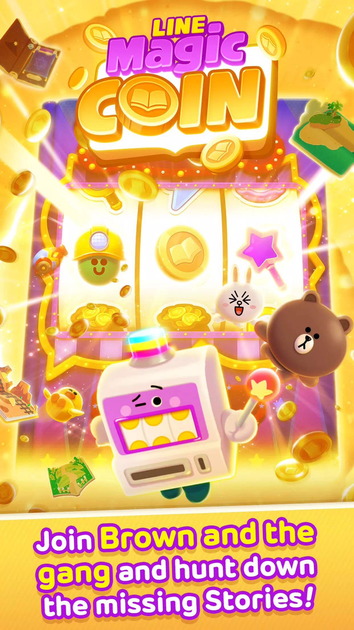 LINE Magic Coin - Coin Game! Ekran Görüntüsü 0