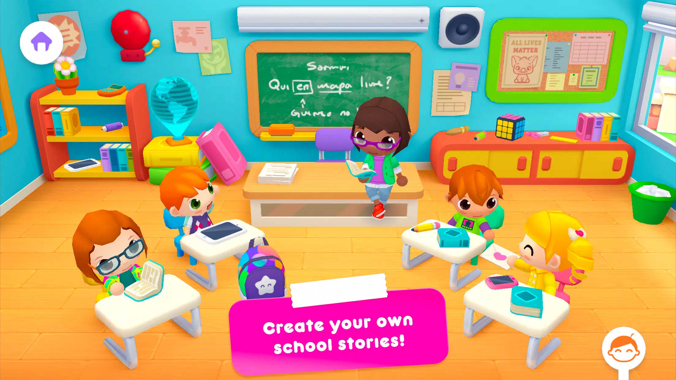 Schermata Sunny School Stories 0