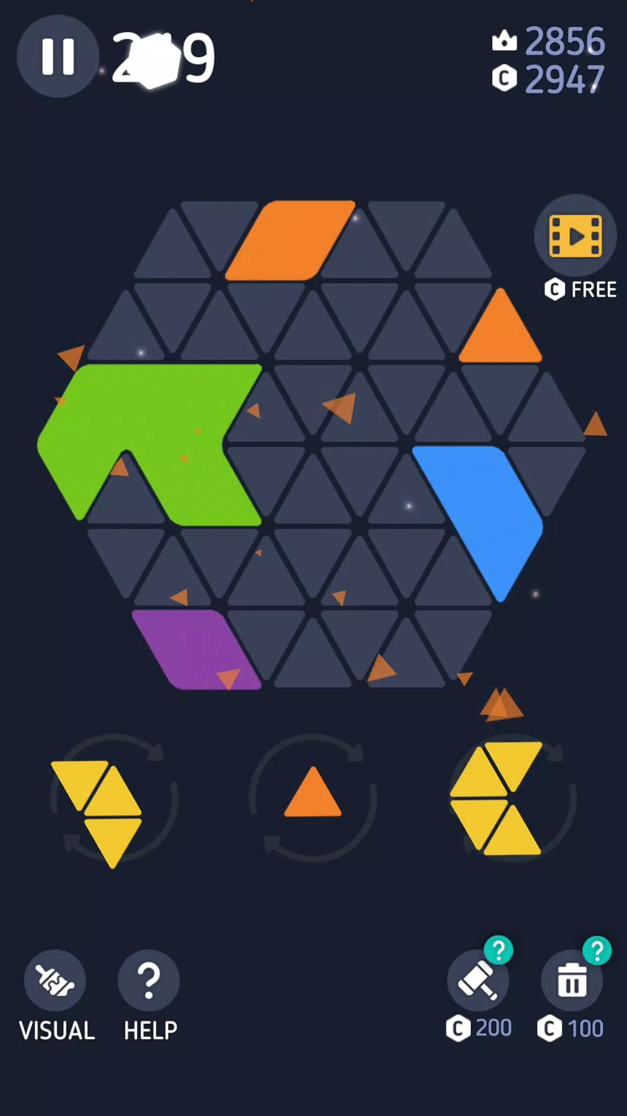 Make Hexa Puzzle Ekran Görüntüsü 3