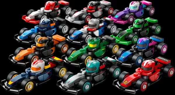 LEGO F1 Carreras coleccionables