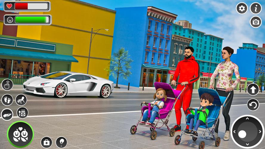 Virtual Mom Dad: Baby Games ဖန်သားပြင်ဓာတ်ပုံ 3