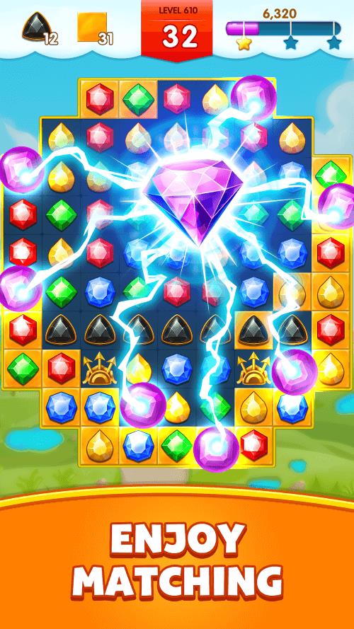宝石伝説(Jewel Legend) - 定番マッチ3パズル スクリーンショット 2