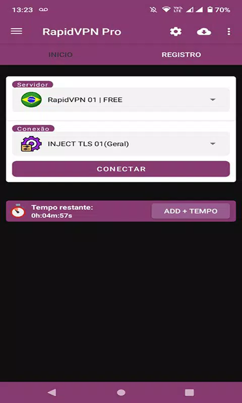 RapidVPN PRO ဖန်သားပြင်ဓာတ်ပုံ 0