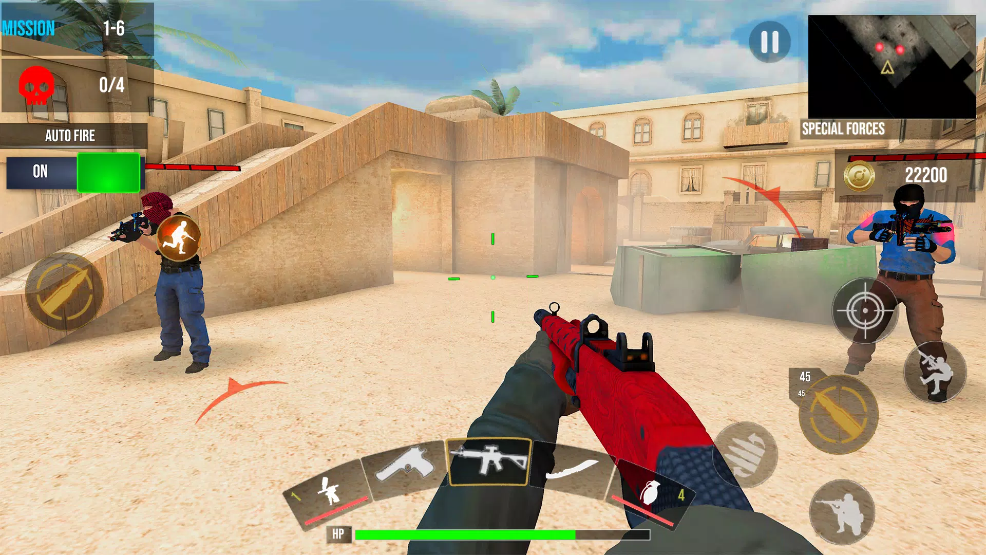 FPS Commando Strike 3D ဖန်သားပြင်ဓာတ်ပုံ 0