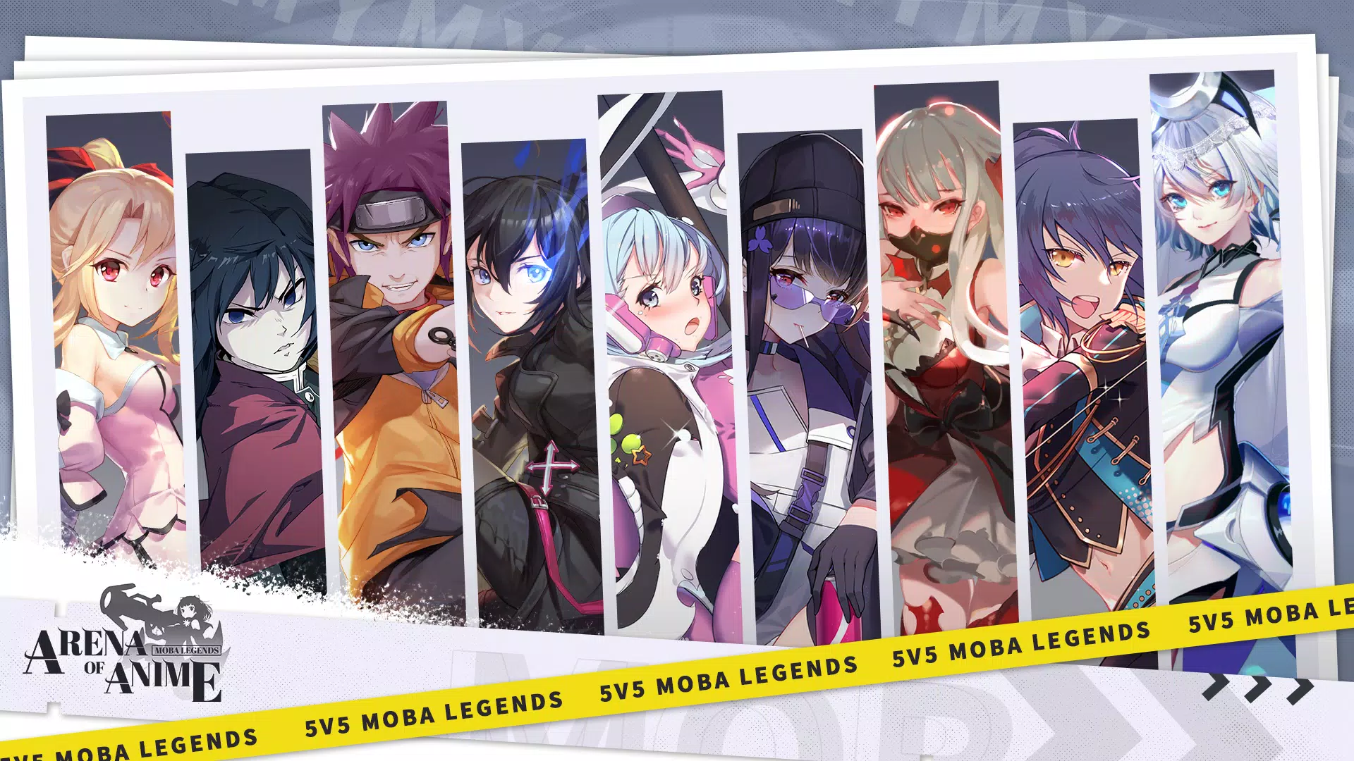 Arena of Anime: MOBA Legends ภาพหน้าจอ 1