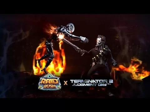 Terminator 2 Crossover Chegando ao Raid Rush