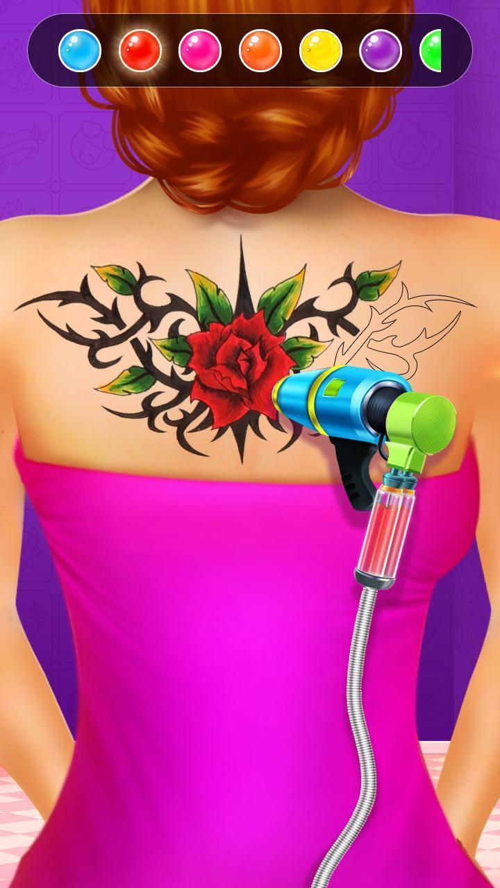 Tattoo Drawing - Tattoo Games Capture d'écran 3