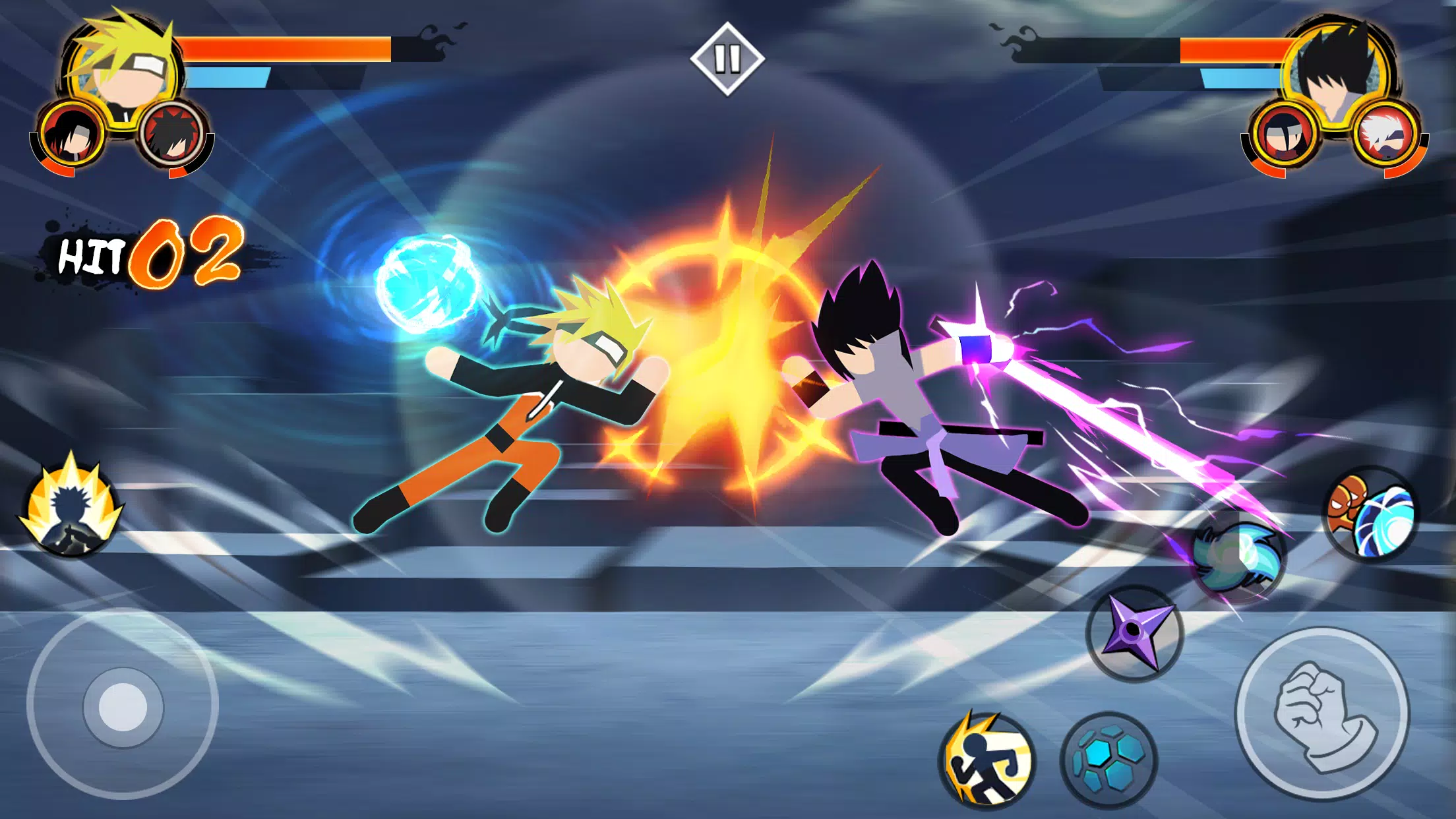 Stick Ninja - 3v3 Battle Zrzut ekranu 0