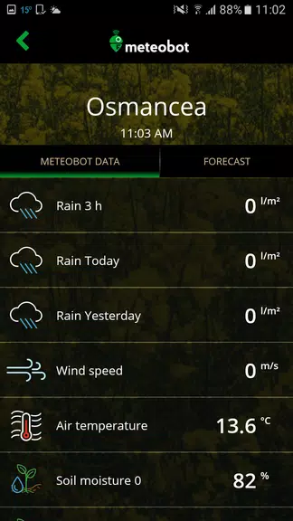 Meteobot 螢幕截圖 1