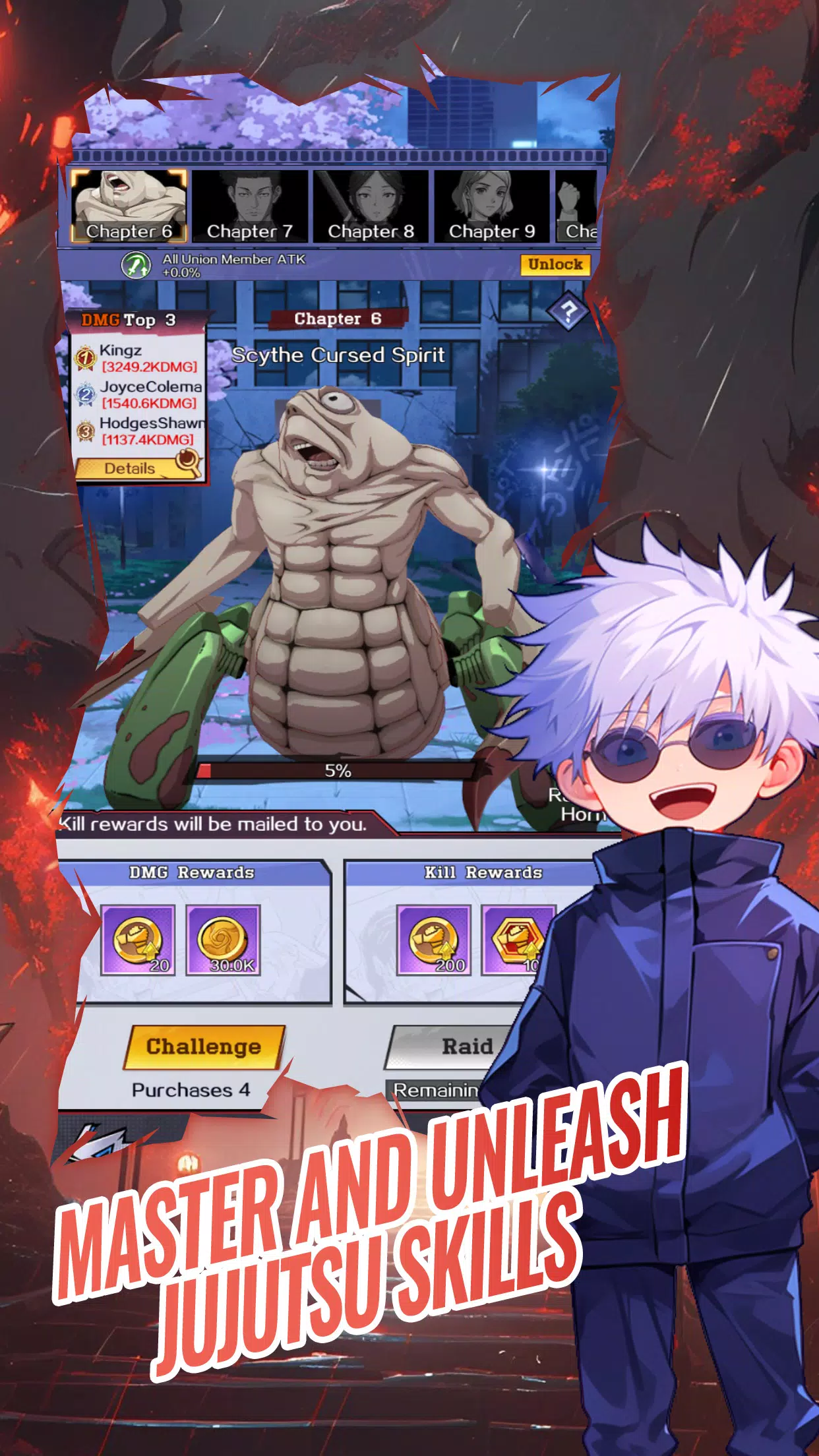 Jujutsu Masters: Cursed Rivals Скриншот 3