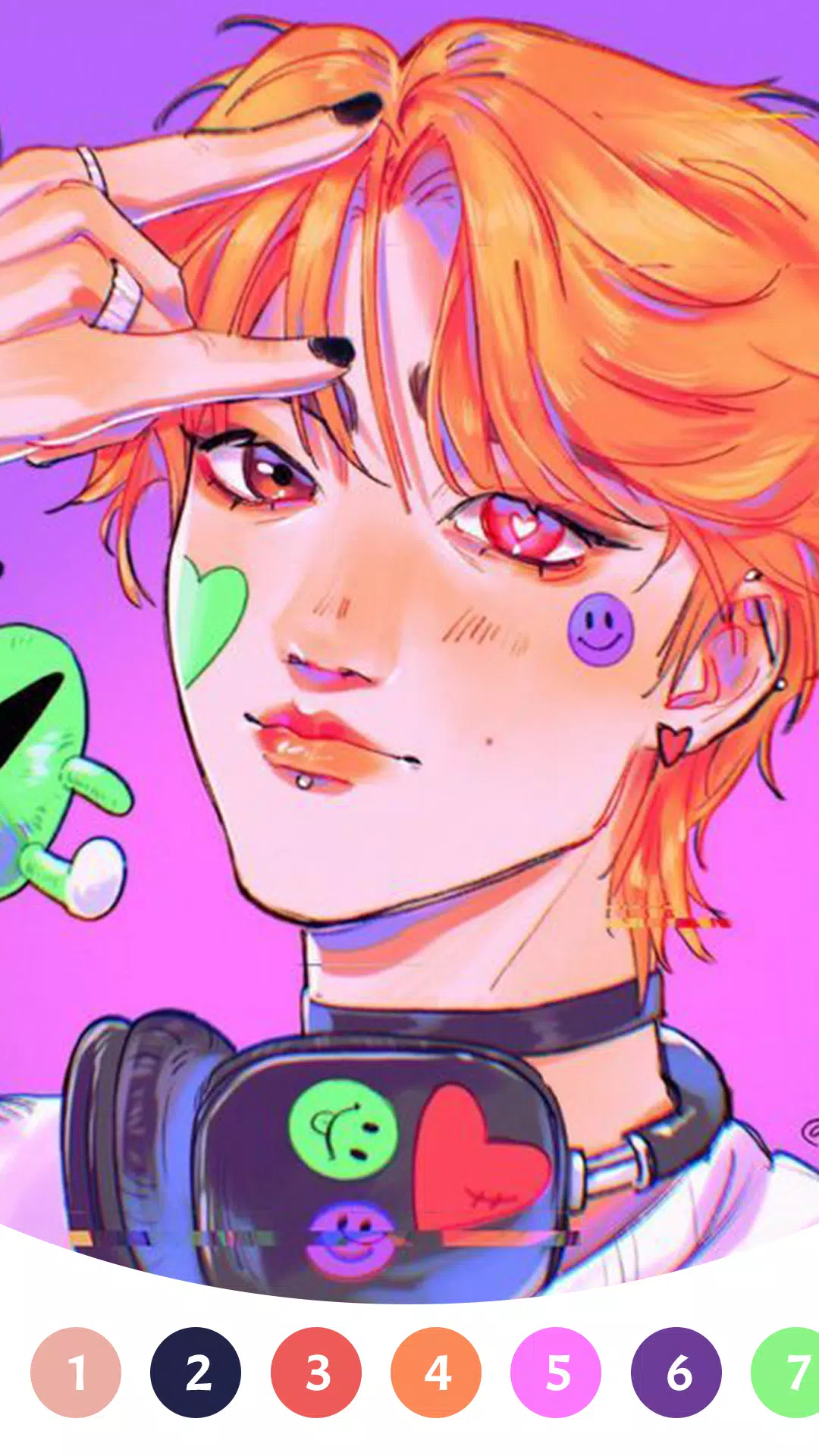 Stray Kids Paint by Number Ekran Görüntüsü 1