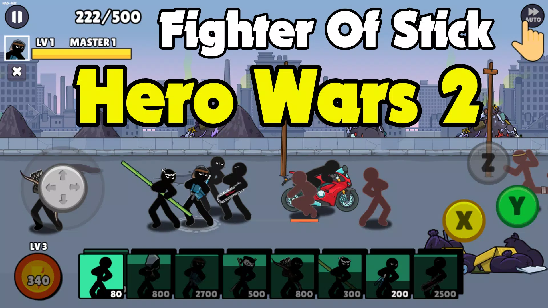 Hero Wars 2 Fighter Of Stick スクリーンショット 2