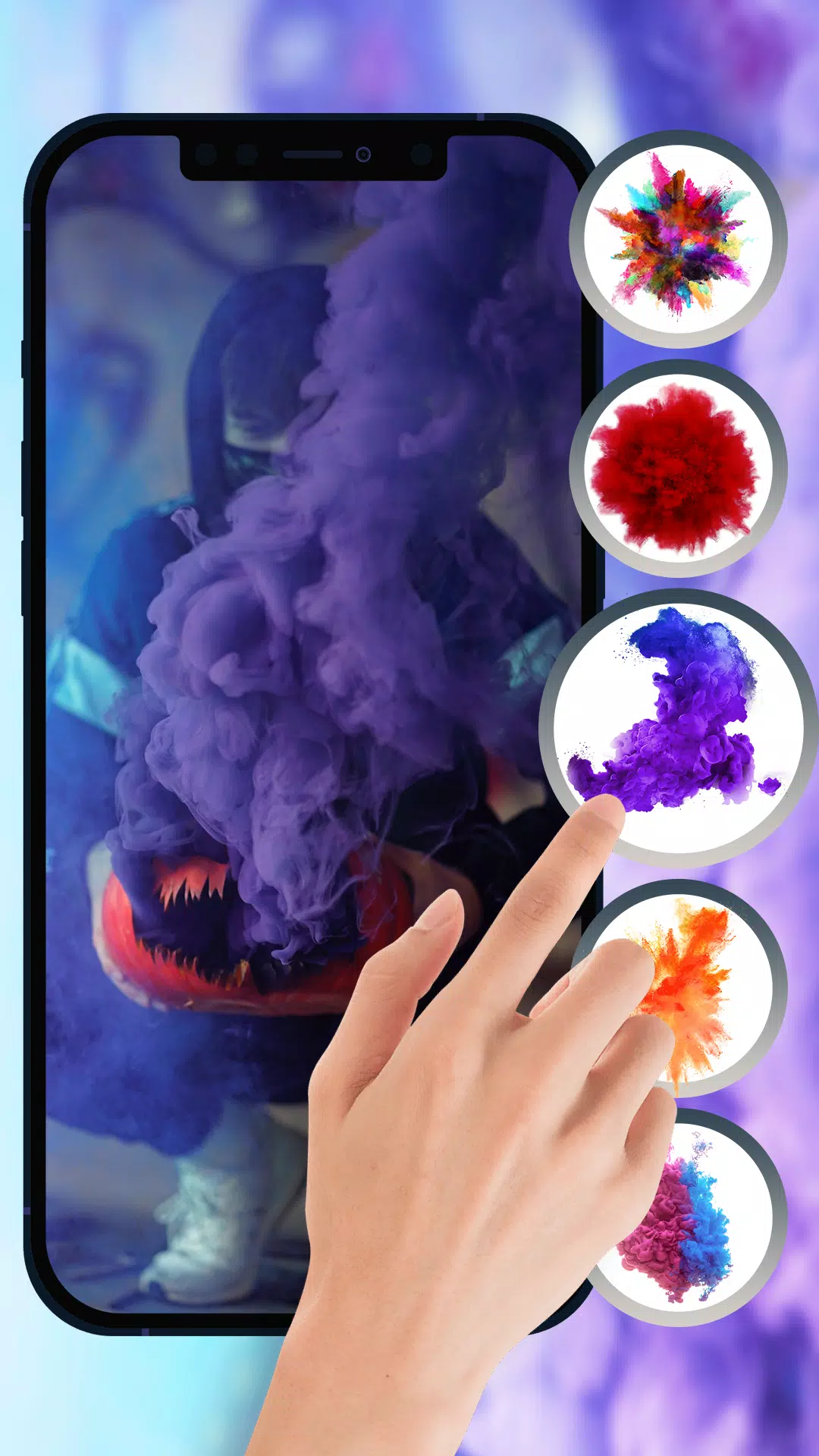 Smoke Filter Photo Editor Ảnh chụp màn hình 0