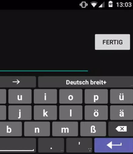 German for AnySoftKeyboard 螢幕截圖 2
